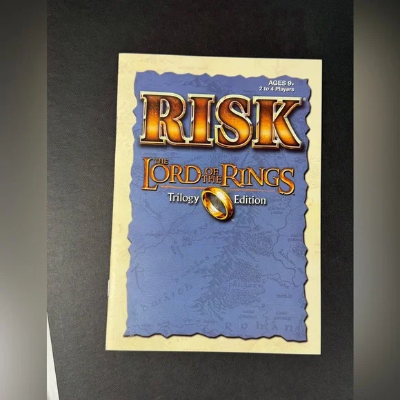 RISK The Lord Of The Rings Trilogy Edition LIKE NEW Complete with Ring CIB - Picture 11 of 15